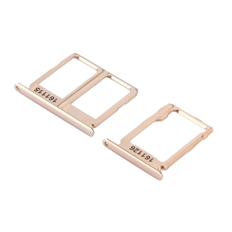 Pour Galaxy C9 Pro / C9000 Plateau de carte SIM + Plateau de carte Micro SD