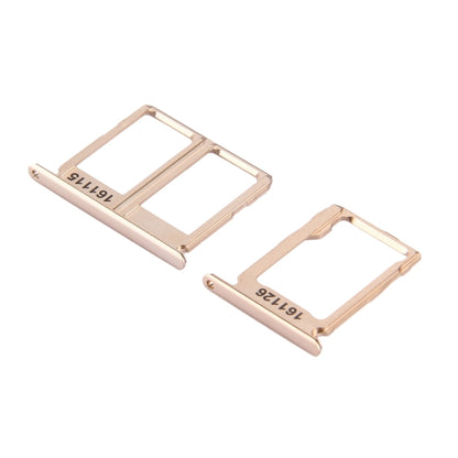 Pour Galaxy C9 Pro / C9000 Plateau de carte SIM + Plateau de carte Micro SD