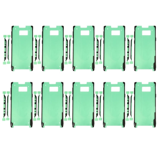Pour Galaxy S8 +, 10 pièces d'adhésif pour boîtier avant et adhésif pour cadre central