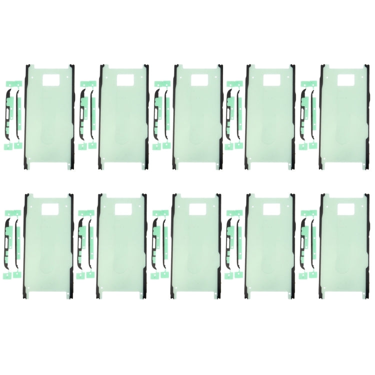 Pour Galaxy S8 10 pièces adhésif pour boîtier avant et adhésif pour cadre central