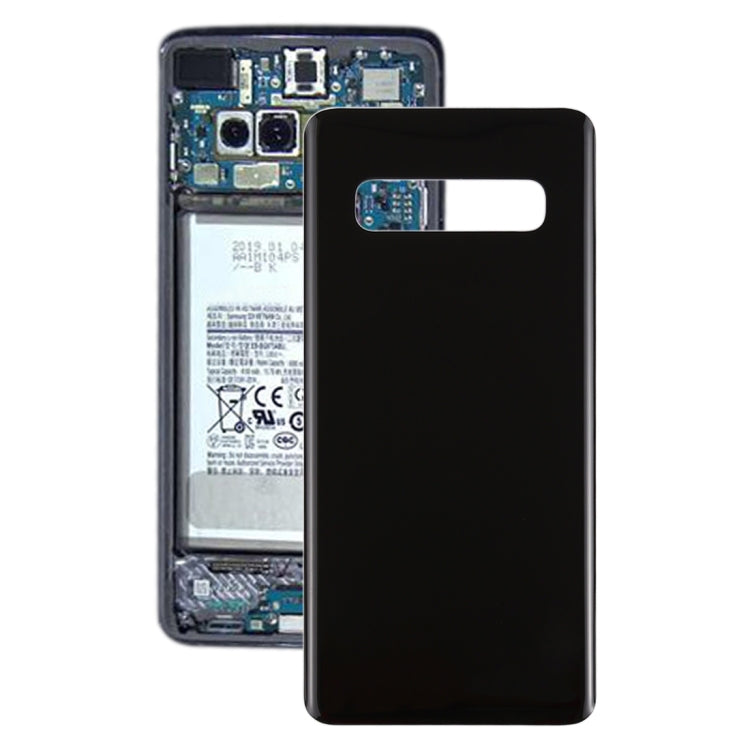 Pour Galaxy S10 + couvercle arrière de la batterie