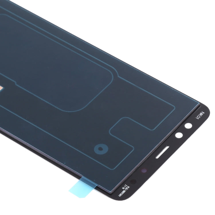 Écran LCD AMOLED pour Galaxy A8 (2018) / A5 (2018) / A530 avec assemblage complet de numériseur (noir)