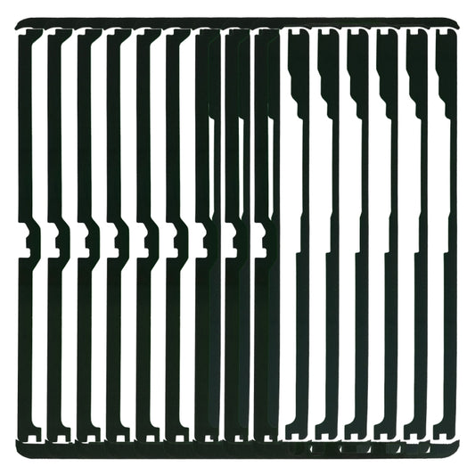 Pour Galaxy Note9 / N960 10 pièces adhésif pour boîtier avant