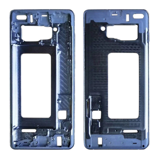 Pour Galaxy S10 +, boîtier avant, cadre LCD, plaque de lunette