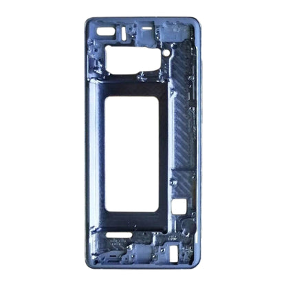 Pour Galaxy S10 +, boîtier avant, cadre LCD, plaque de lunette