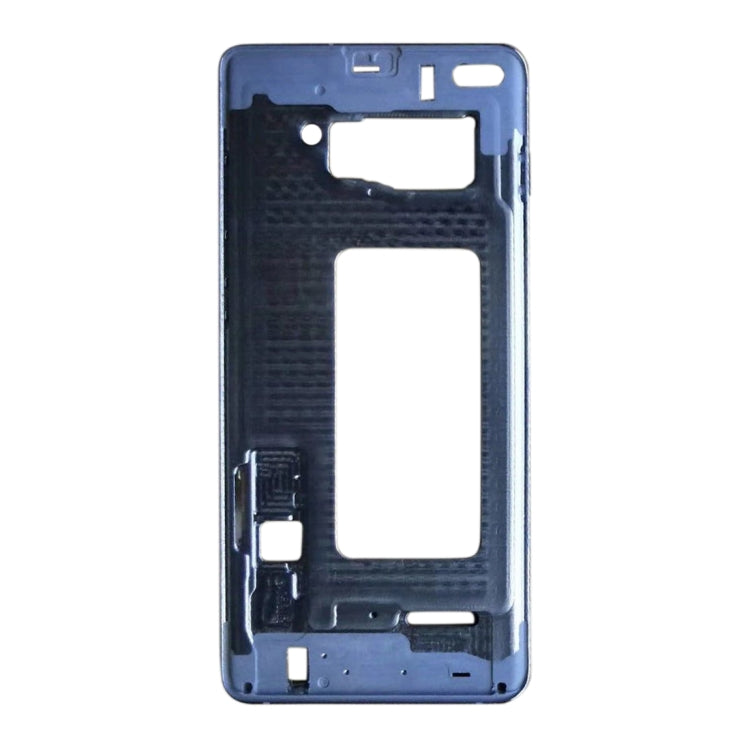 Pour Galaxy S10 +, boîtier avant, cadre LCD, plaque de lunette