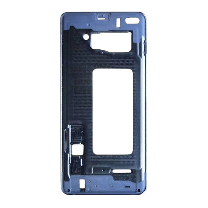 Pour Galaxy S10 +, boîtier avant, cadre LCD, plaque de lunette