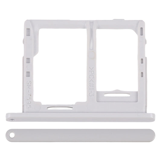 Pour Galaxy Tab A 10,5 pouces T595 (version 4G) Plateau pour carte SIM + Plateau pour carte Micro SD