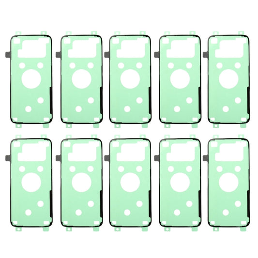 Pour Galaxy S7 Edge / G935 10 pièces adhésif de couverture de boîtier arrière