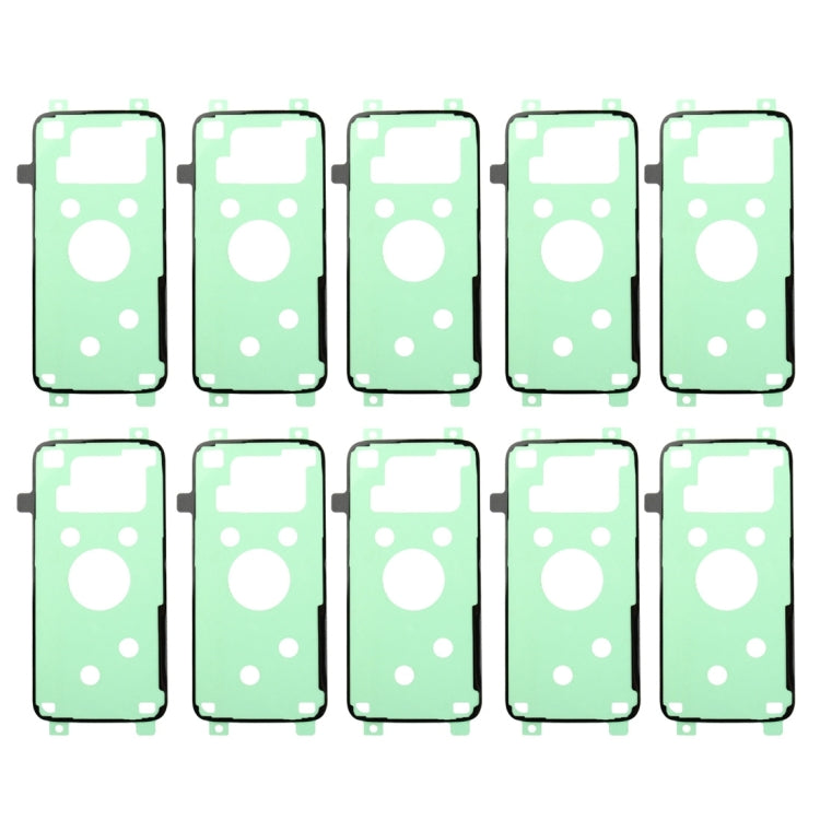 Pour Galaxy S7 Edge / G935 10 pièces adhésif de couverture de boîtier arrière