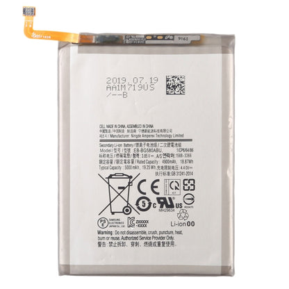 Batterie de remplacement de téléphone portable EB-BG580ABU 4900mAh pour Galaxy M20 / M30