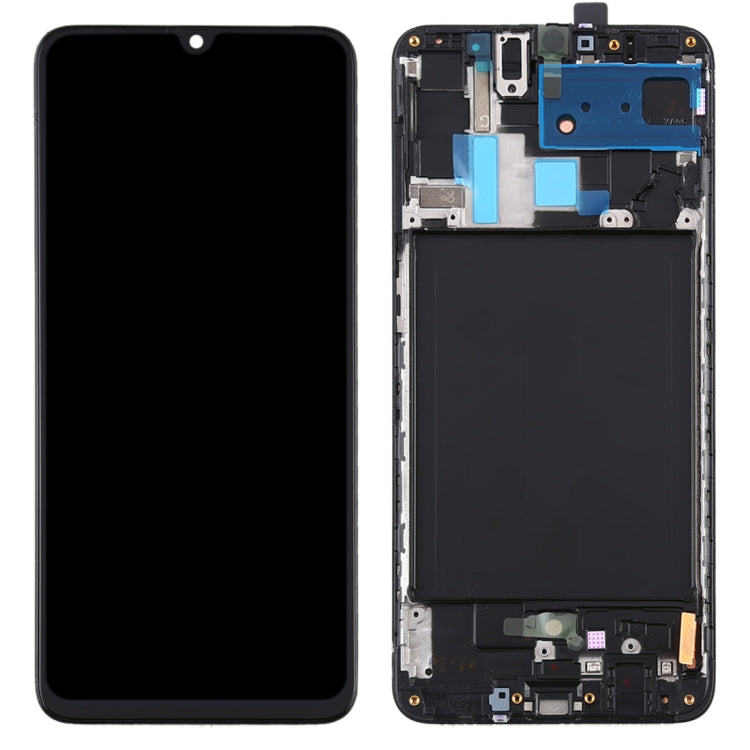Écran LCD et numériseur en matériau Super AMOLED d'origine, assemblage complet avec cadre pour Galaxy A70