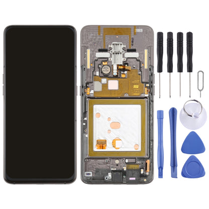 Écran LCD et numériseur en matériau Super AMOLED d'origine, assemblage complet avec cadre pour Galaxy A80