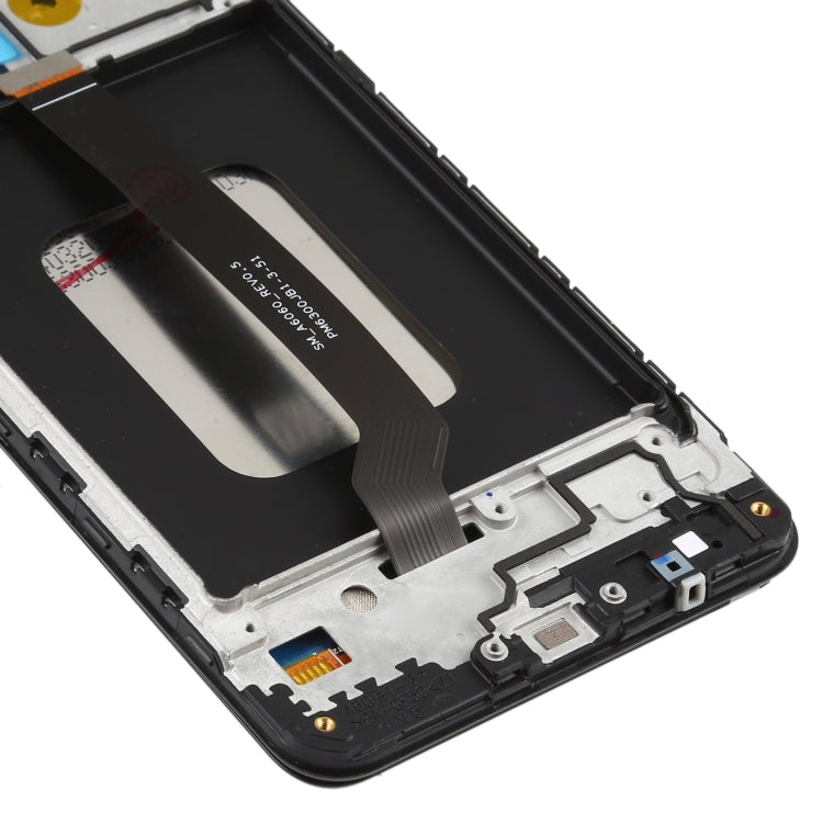 Écran LCD et numériseur d'origine PLS TFT avec cadre pour Galaxy M40