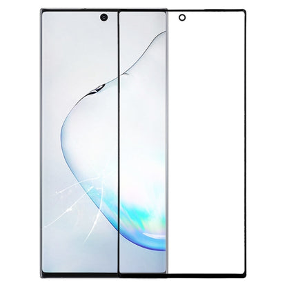 Pour Galaxy Note 10, lentille extérieure en verre de l'écran avant