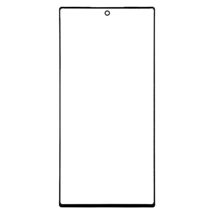 Pour Galaxy Note 10, lentille extérieure en verre de l'écran avant