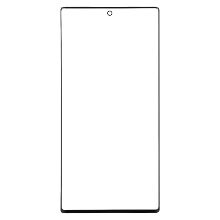 Pour Galaxy Note 10, lentille extérieure en verre de l'écran avant