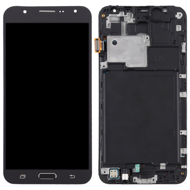 Écran LCD matériel TFT et numériseur complet avec cadre pour Galaxy J7 (2015) / J700F