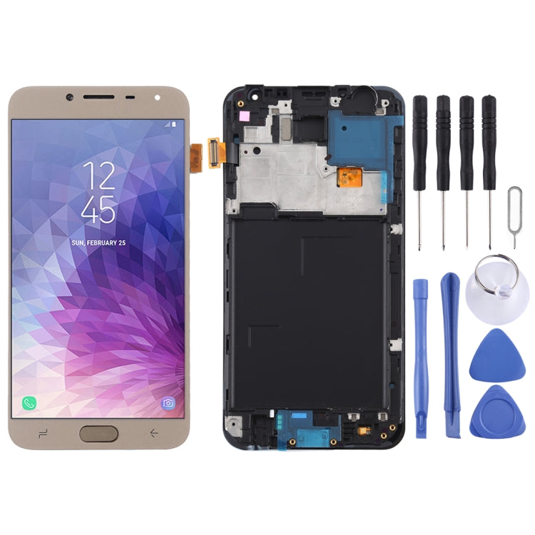 Écran LCD matériel TFT et numériseur complet avec cadre pour Galaxy J4 J400F/DS