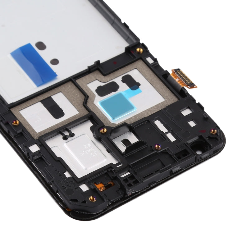 Écran LCD matériel TFT et numériseur complet avec cadre pour Galaxy J3 (2016) / J320F