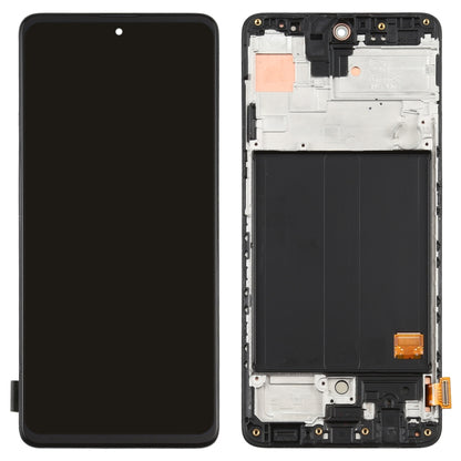 Écran LCD et numériseur en matériau Super AMOLED d'origine, assemblage complet avec cadre pour Galaxy A51 4G