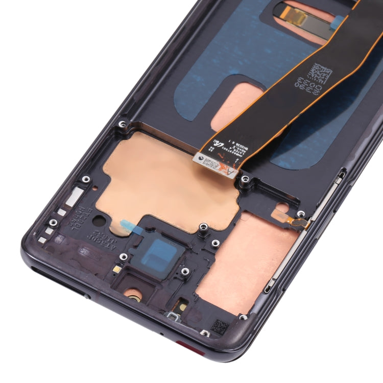 Écran LCD matériel AMOLED dynamique d'origine et numériseur assemblage complet avec cadre pour Samsung Galaxy S20 4G SM-G980, For Samsung Galaxy S20 4G(Frame), For Samsung Galaxy S20 4G, For Samsung Galaxy S20 4G (Original)(Blue)