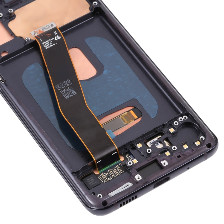 Écran LCD matériel AMOLED dynamique d'origine et numériseur assemblage complet avec cadre pour Samsung Galaxy S20 4G SM-G980, For Samsung Galaxy S20 4G(Frame), For Samsung Galaxy S20 4G, For Samsung Galaxy S20 4G (Original)(Blue)