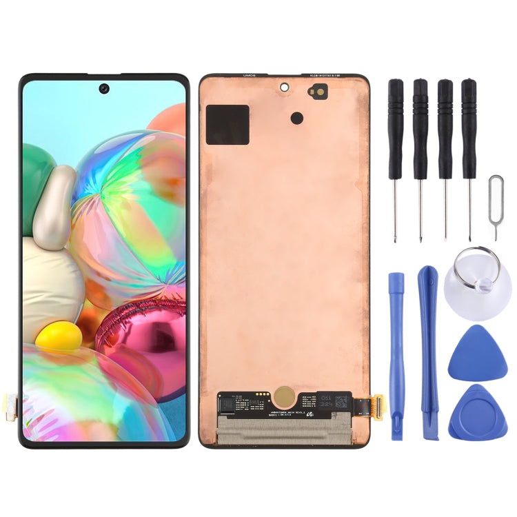Écran LCD et numériseur en matériau Super AMOLED d'origine, assemblage complet pour Galaxy A71 4G