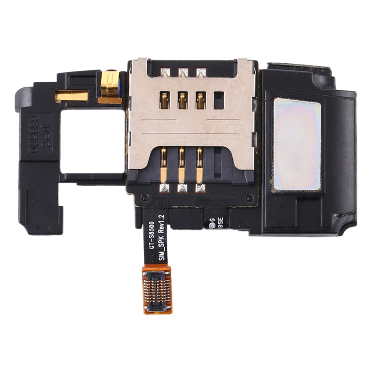 Support de carte SIM pour Samsung S8500, prise + haut-parleur, sonnerie