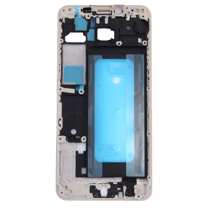 Pour Galaxy C5 / C5000, boîtier avant, cadre LCD, plaque de lunette