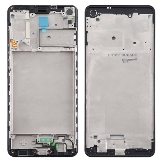 Pour Samsung Galaxy A21s, boîtier avant, cadre LCD, plaque de lunette
