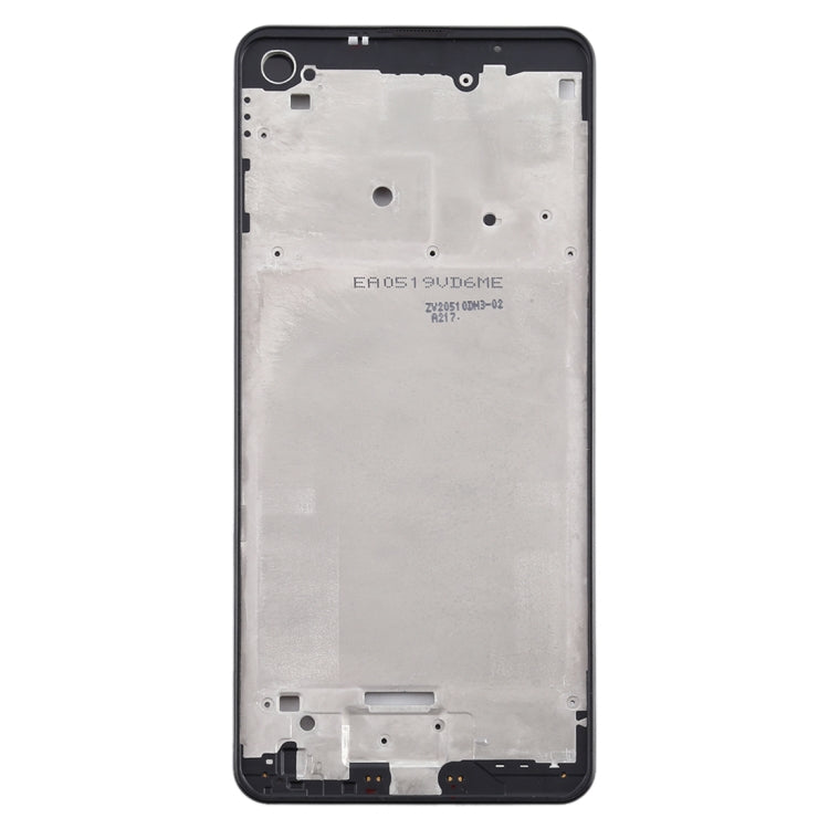 Pour Samsung Galaxy A21s, boîtier avant, cadre LCD, plaque de lunette