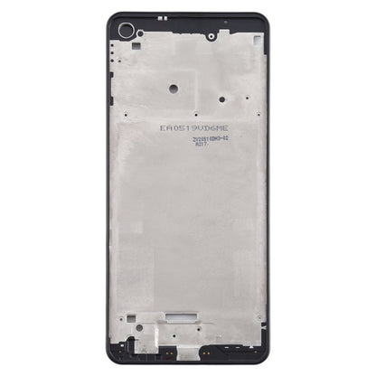 Pour Samsung Galaxy A21s, boîtier avant, cadre LCD, plaque de lunette