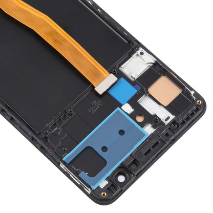 Écran LCD matériel TFT et numériseur complet avec cadre pour Samsung Galaxy A7 (2018) / SM-A750F