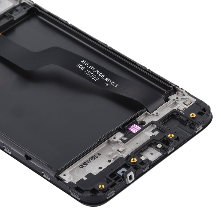 Écran LCD et numériseur complet avec cadre pour Samsung Galaxy A10 / SM-A105F (version à carte unique)