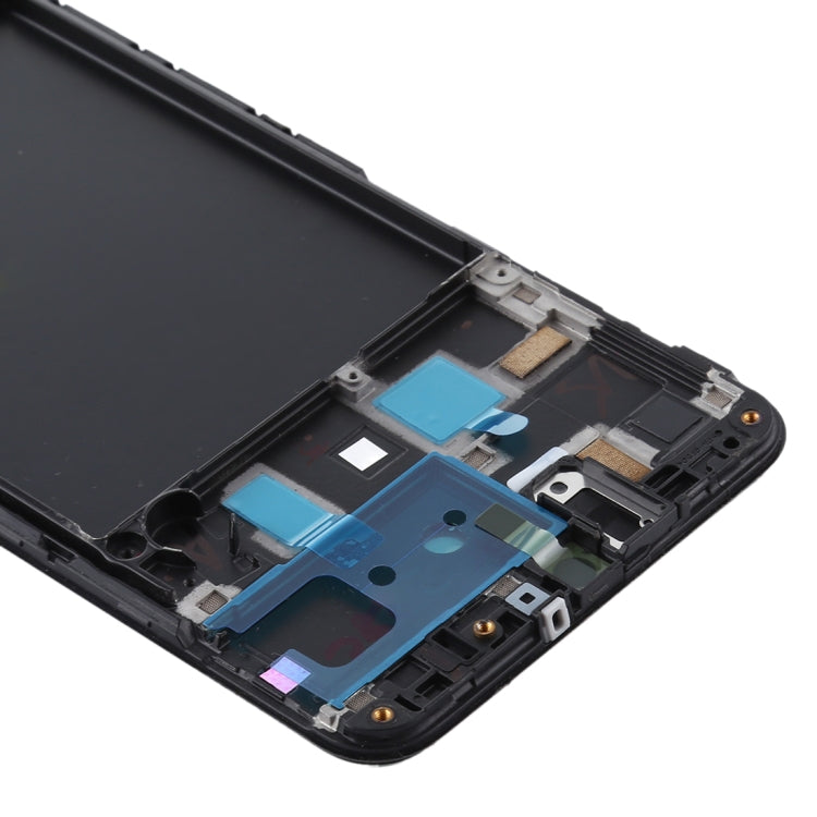 Écran LCD matériel TFT et numériseur complet avec cadre pour Samsung Galaxy A20 / SM-A205F (version UE)