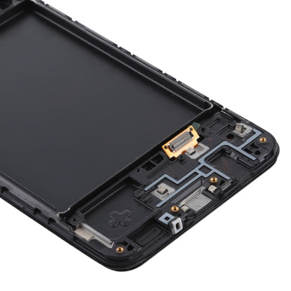 Écran LCD matériel TFT et numériseur complet avec cadre pour Samsung Galaxy A20 / SM-A205F (version UE)
