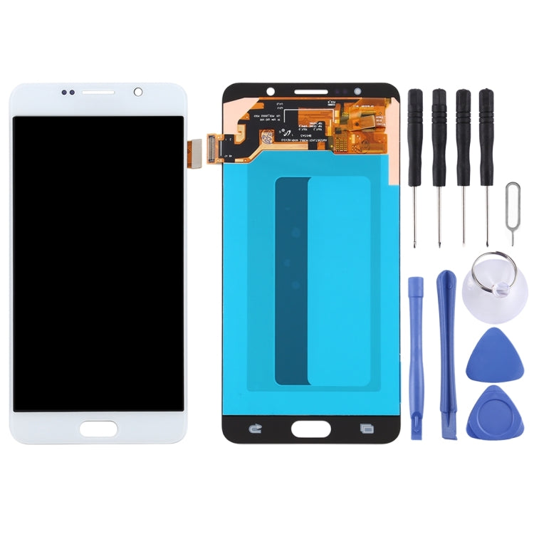 Écran LCD matériel OLED de 5,5 pouces et ensemble complet de numériseur pour Samsung Galaxy Note 5