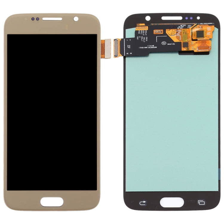 Écran LCD matériel OLED et assemblage complet de numériseur pour Samsung Galaxy S6