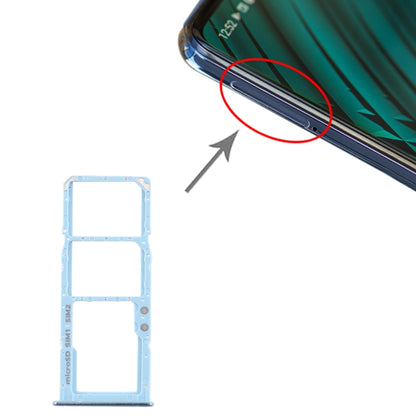 Pour Samsung Galaxy A51 / A515 Plateau de carte SIM + Plateau de carte SIM + Plateau de carte Micro SD