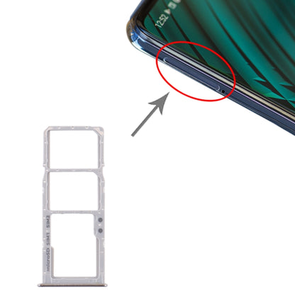 Pour Samsung Galaxy A51 / A515 Plateau de carte SIM + Plateau de carte SIM + Plateau de carte Micro SD