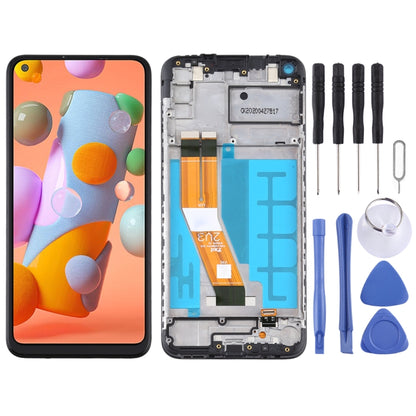 Écran LCD et numériseur complet avec cadre pour Samsung Galaxy A11
