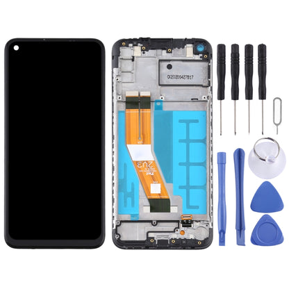Écran LCD et numériseur complet avec cadre pour Samsung Galaxy A11
