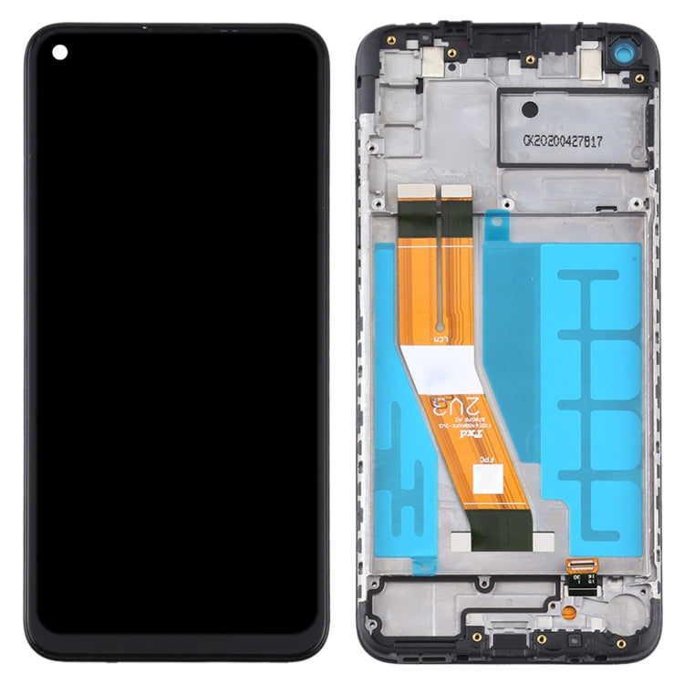 Écran LCD et numériseur complet avec cadre pour Samsung Galaxy A11