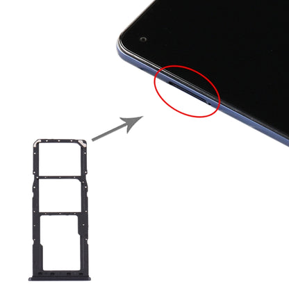 Pour Samsung Galaxy A21s Plateau de carte SIM + Plateau de carte SIM + Plateau de carte Micro SD