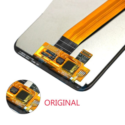 Écran LCD et numériseur d'origine PLS TFT, assemblage complet (câble flexible large) pour Samsung Galaxy A01
