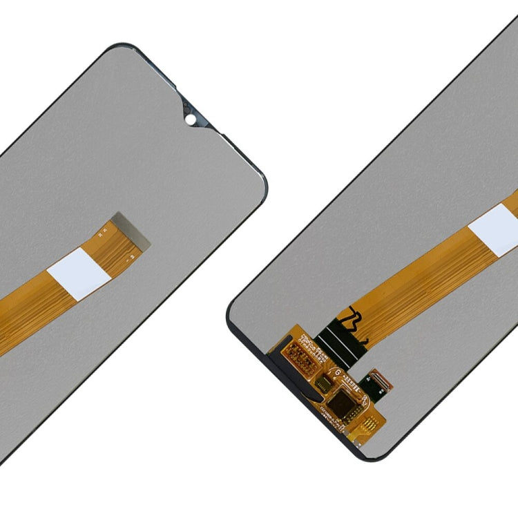 Écran LCD et numériseur d'origine PLS TFT, assemblage complet (câble flexible large) pour Samsung Galaxy A01