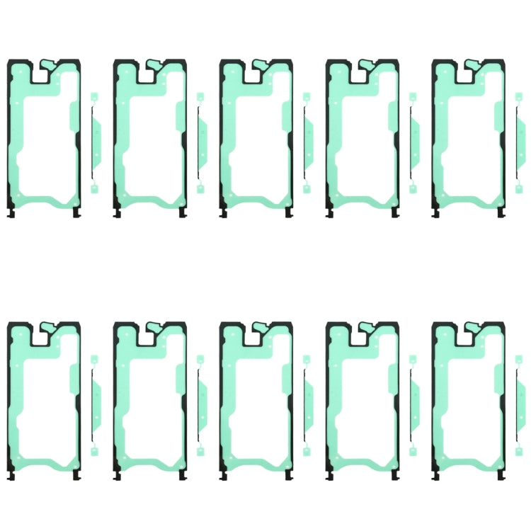 Pour Samsung Galaxy Note10 + 10 pièces adhésif pour boîtier avant