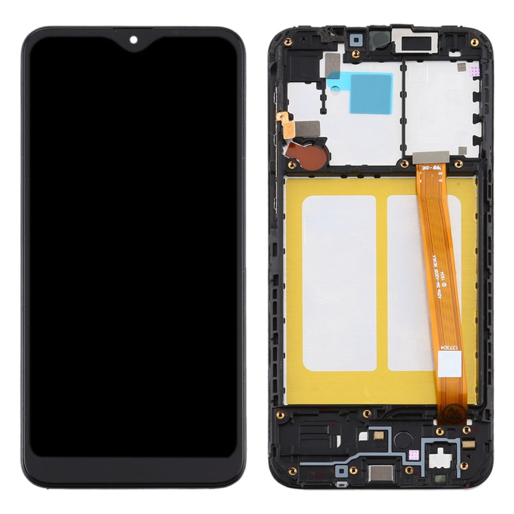 Écran LCD matériel TFT et assemblage complet de numériseur avec cadre pour Samsung Galaxy A20e