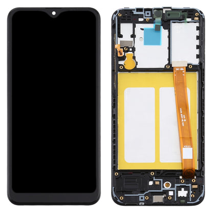 Écran LCD matériel TFT et assemblage complet de numériseur avec cadre pour Samsung Galaxy A10e